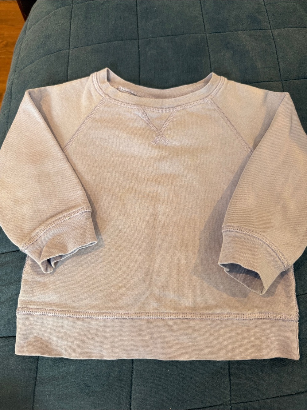 Girls’ Hanna Andersson sweatshirt - lavender - 2T
